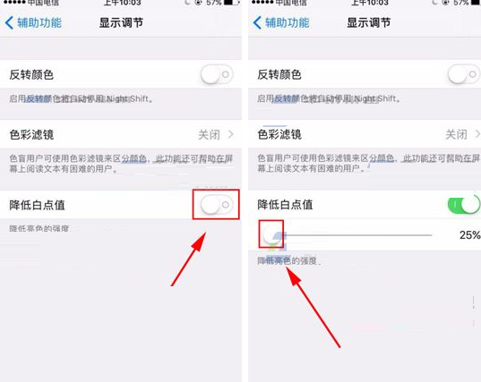 iPhone8 Plus解降低白点值的方法截图