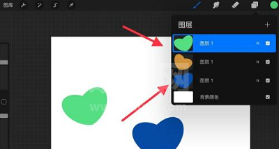 Procreate如何合并多选图层?Procreate多选图层合并教程截图