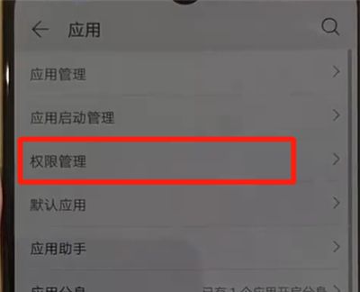 华为p30pro中开启应用相机权限的操作教程截图
