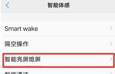 vivoy81s设置抬手亮屏的具体操作方法截图