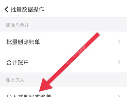 随手记app怎样导入其他账本账单 随手记app导入标准账本数据方法截图