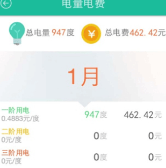在掌上电力中查询日用电的详细方法截图