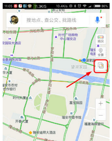 百度地图APP里旅游模式使用操作介绍截图