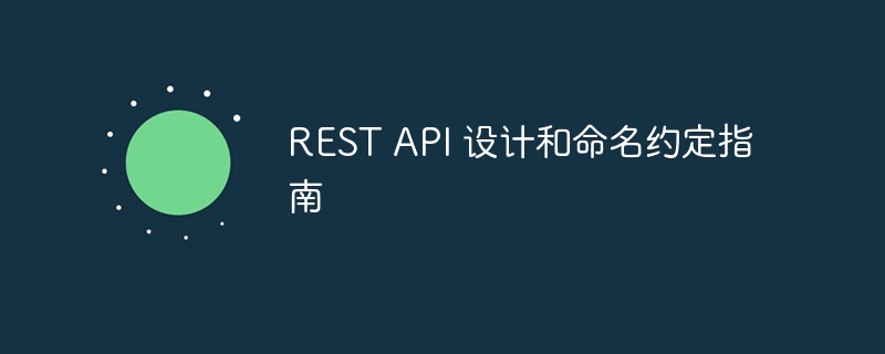 rest api 设计和命名约定指南