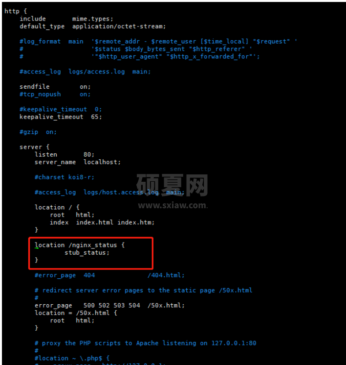 nginx如何添加http_stub_status_module模块