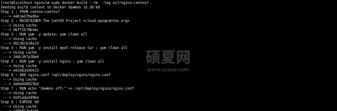 CentOS7 Docker Nginx如何部署及运行