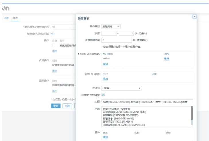 Zabbix自定义脚本监控nginx及微信告警的方法