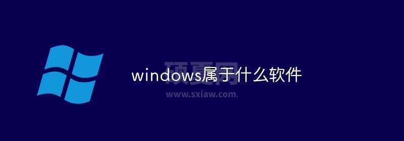 windows属于什么软件