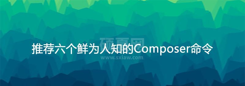 推荐六个鲜为人知的Composer命令