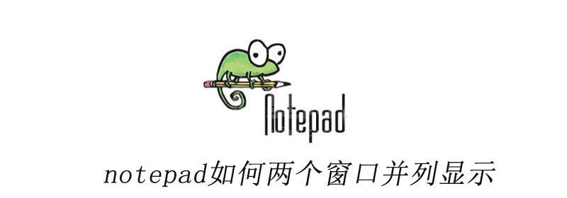 notepad++如何两个窗口并列显示