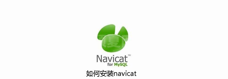 如何安装navicat