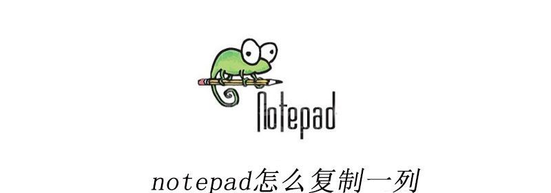 notepad++怎么复制一列