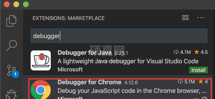 Debugger for Chrome