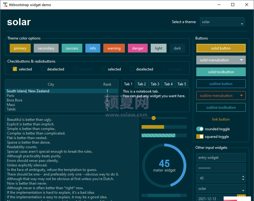 Python GUI怎么利用tkinter皮肤ttkbootstrap实现好看的窗口