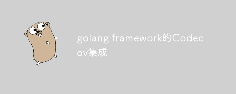 golang framework的Codecov集成