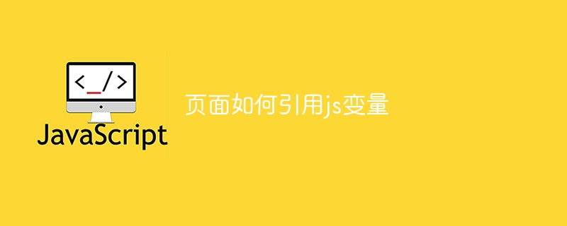 页面如何引用js变量