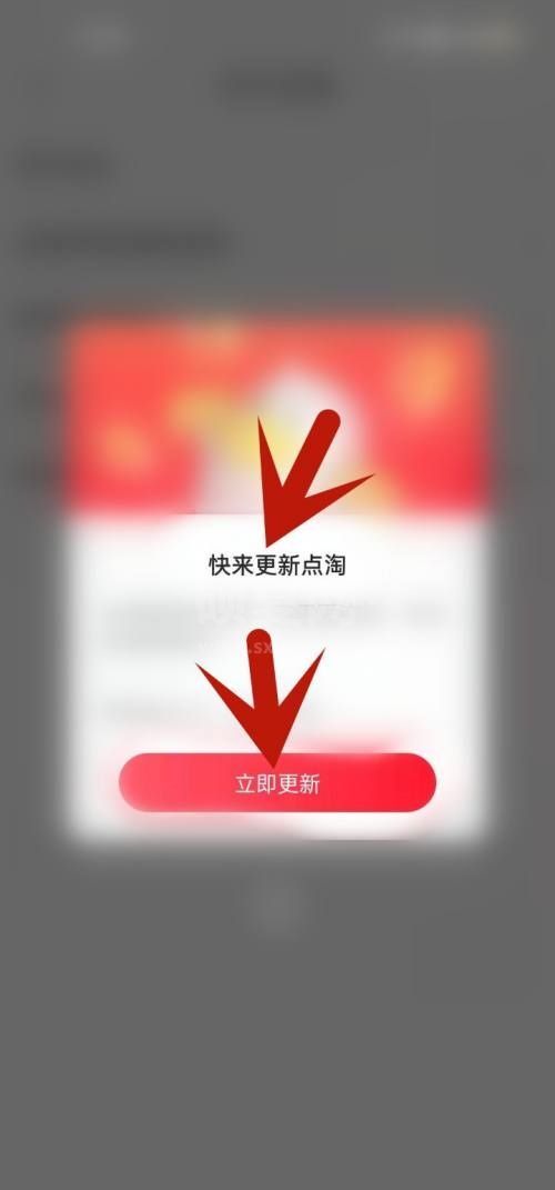 点淘怎么更新版本?点淘更新版本教程截图