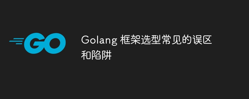 Golang 框架选型常见的误区和陷阱