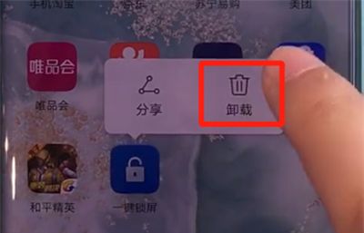 华为mate30pro卸载软件的操作教程截图