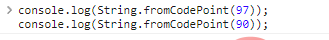 String.fromCodePoint()