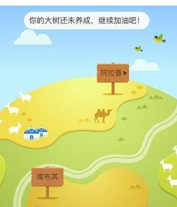 在支付宝中查看自己所种的树的图文教程截图