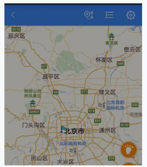 在百度地图中使用测速的具体步骤截图