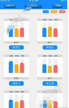 外语通学生版修改头像的图文教程