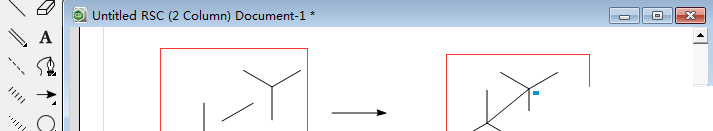 使用ChemDraw绘制出纽曼Newman结构实例的具体步骤截图