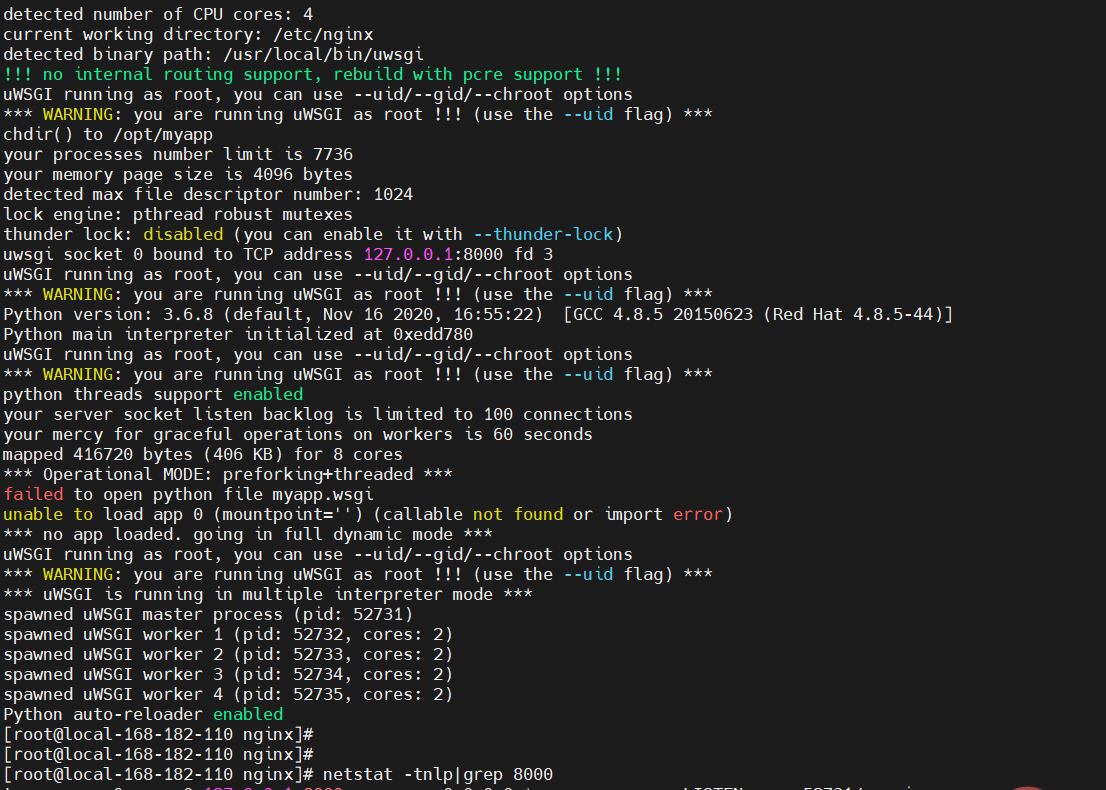 Python 之 WSGI、uWSGI 和 uwsgi 介绍