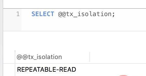 mysql中如何修改事务隔离级别