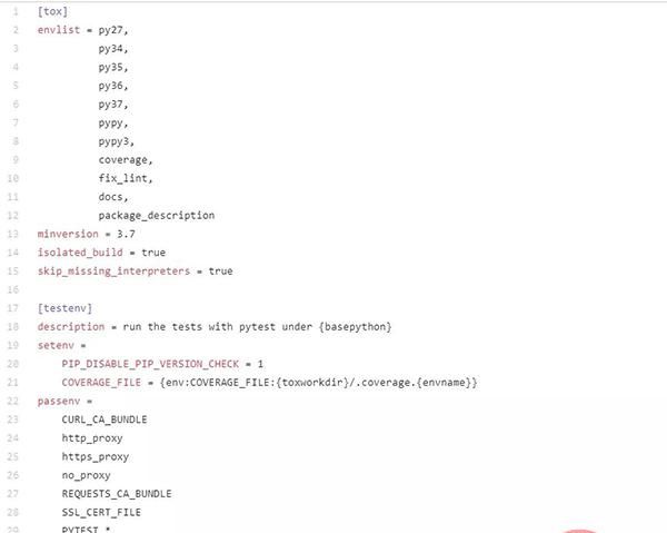 Python 任务自动化工具 tox 教程