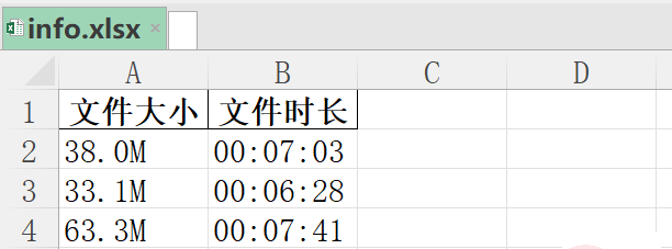 Python怎么获取视频文件的大小和时长