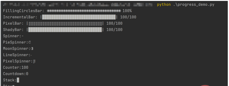 如何用Python中progress库实现进度条