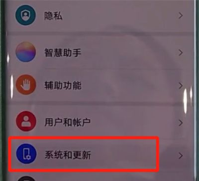 华为mate30pro中关闭系统自动更新的操作步骤截图