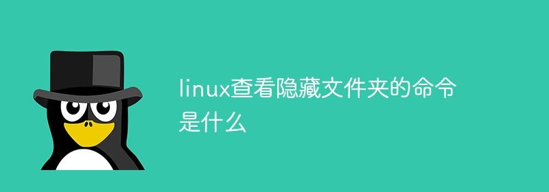 linux查看隐藏文件夹的命令是什么