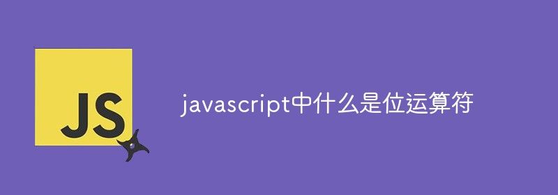 javascript中什么是位运算符