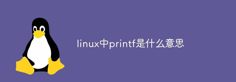 linux中printf是什么意思