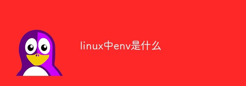 linux中env是什么