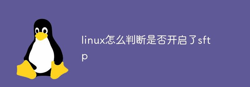 linux怎么判断是否开启了sftp