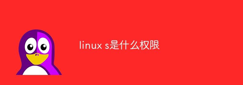 linux s是什么权限