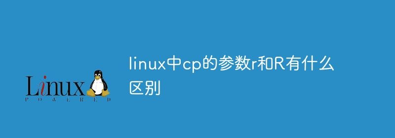 linux中cp的参数r和R有什么区别