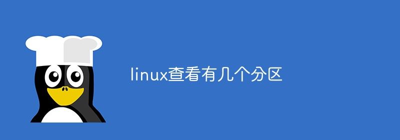 linux查看有几个分区