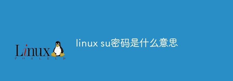 linux su密码是什么意思