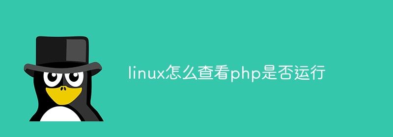 linux怎么查看php是否运行