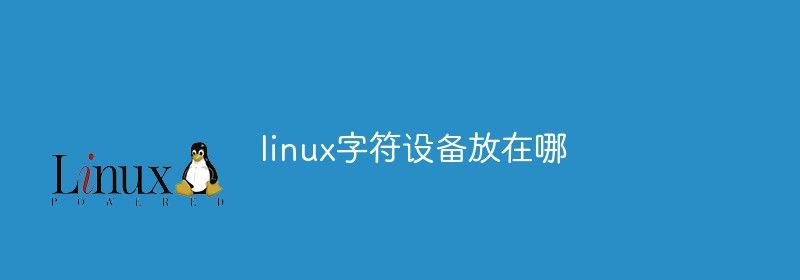 linux字符设备放在哪