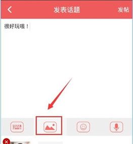 她社区APP中发表话题的详细操作方法截图