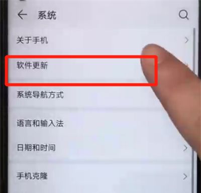 荣耀20pro中关闭系统自动更新的操作教程截图