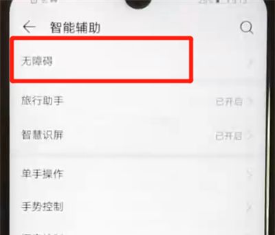 华为nova4e中开启放大功能的操作教程截图