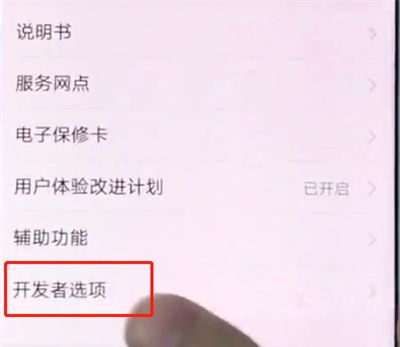 vivox20中打开开发者选项的简单步骤截图