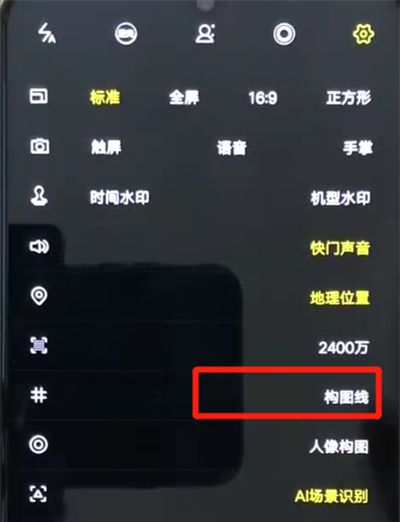 iqoo手机设置相机九宫格的操作教程截图